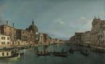 欧洲12-19世纪油画三_CANALETTO - The Grand Canal with S